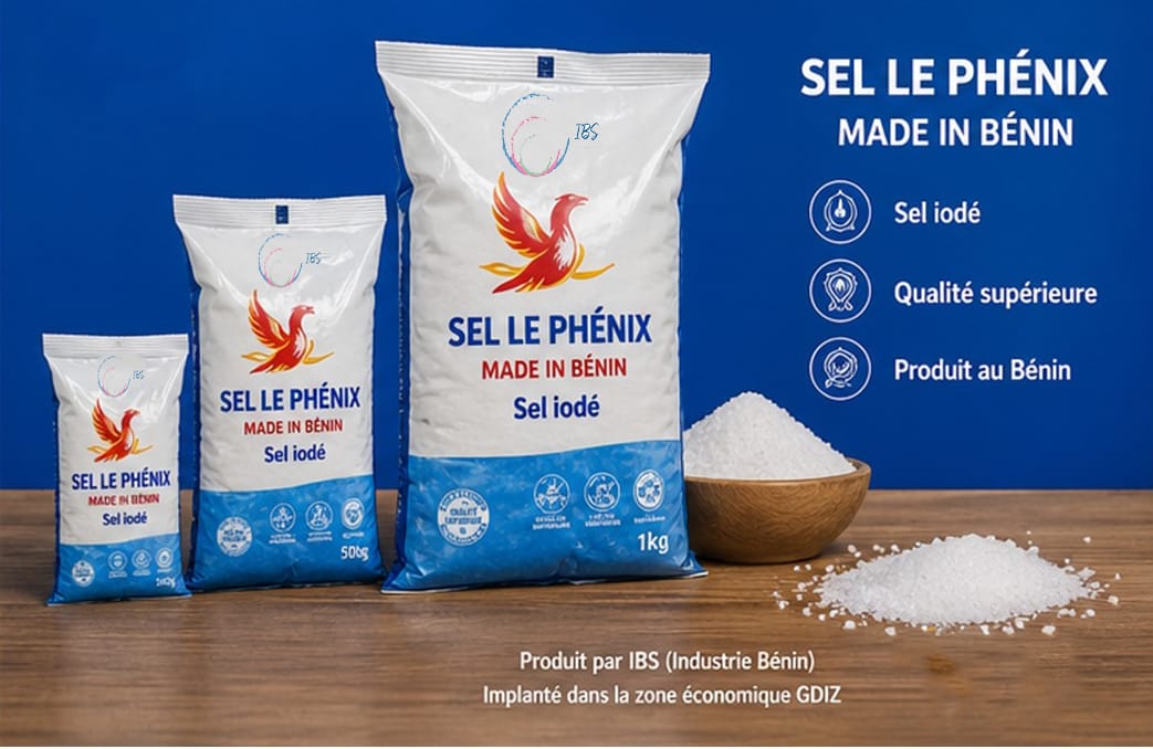 Sel, le phénix – Sel fin iodé made in Benin