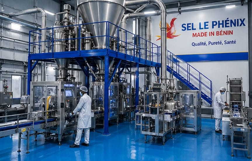 Production de sel à la GDIZ